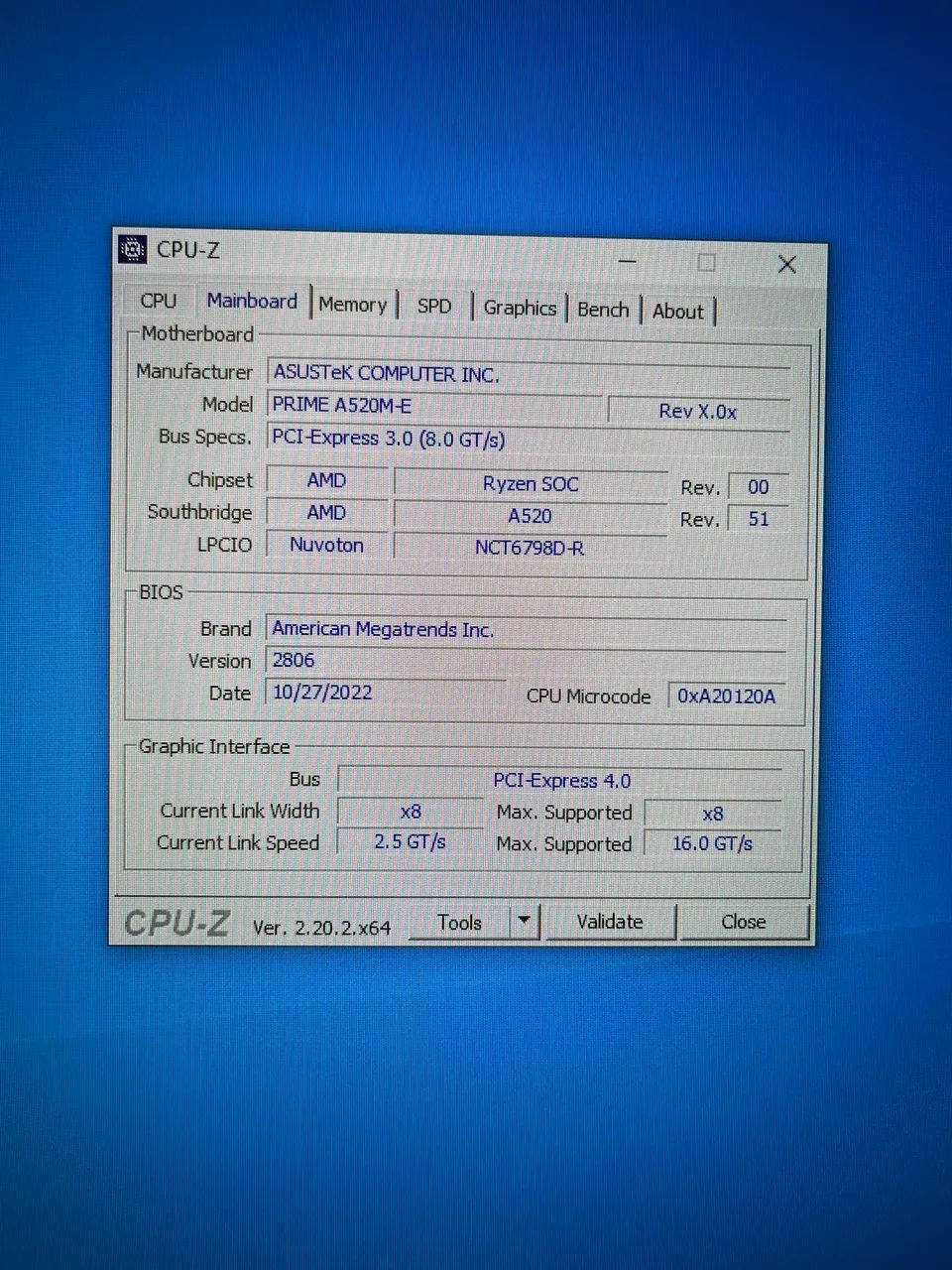 Placa mãe Asus Prime A520m-e AM4 - Foto 5