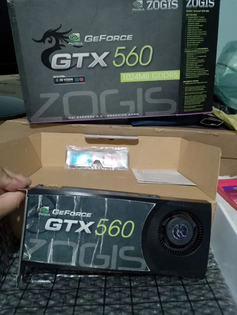 Placa De Video Geforce GTX 560 Zogis - Foto 2