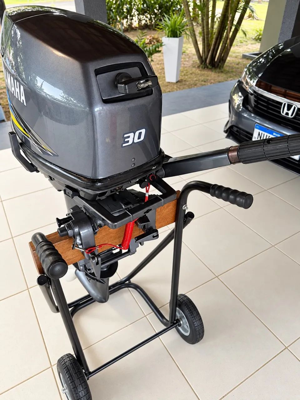 Motor Yamaha 30hp 2T excelente funcionamento! - Foto 4
