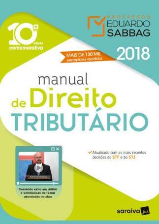 Manual de direito tributário - Eduardo Sabbag 10ª edição