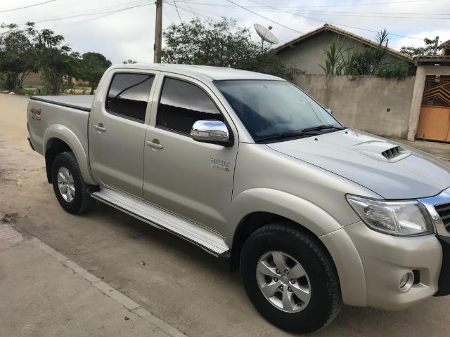 Hilux 12/12 Bege CD 4x4 SRV D4-D 3.0 Automatica 171CV - Foto 8