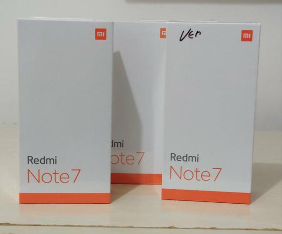 Redmi Note 7 64 Gigas. 4 de RAM. Novo Lacrado garantia e entrega imediata