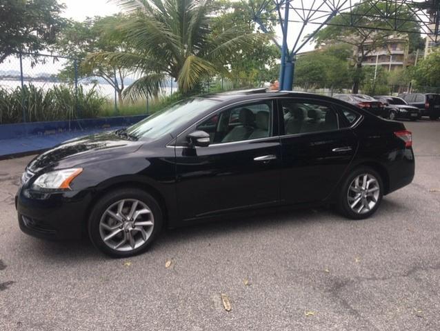 Nissan sentra 2016 unique 2.0 flex top de linha teto solar e interior bege muito novo - Foto 3