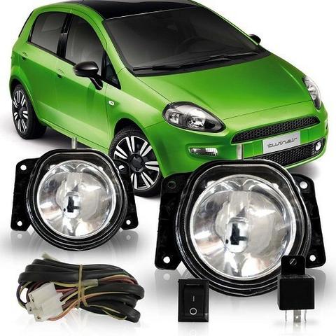 Kit Farol De Milha Punto 2013 2012 Auxiliar 13 12 Fiat