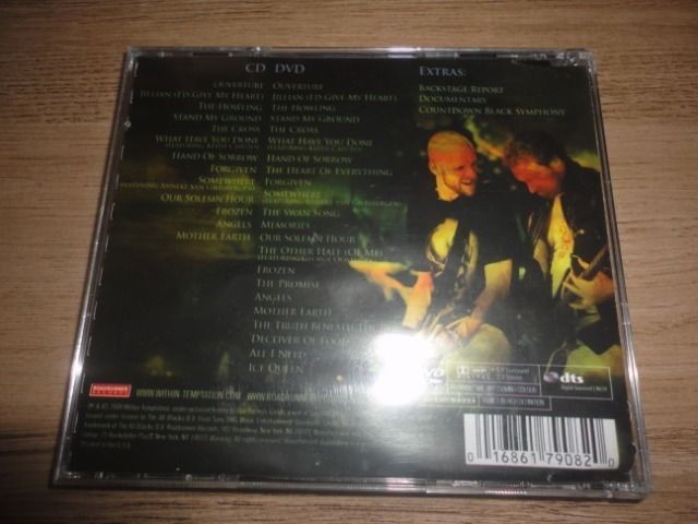 CD + DVD Within Temptation Black Symphony / Original Importado - Foto 2