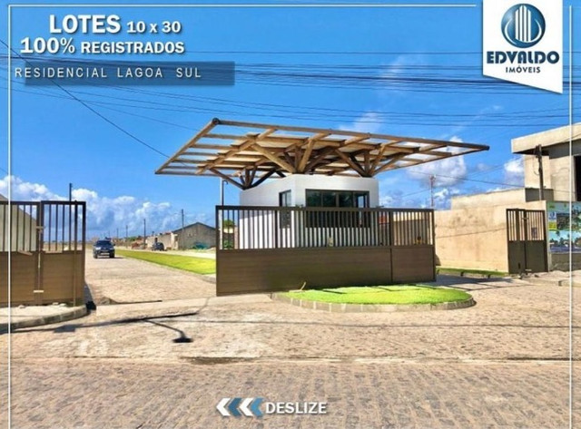 Lotes Parcelados em até 60x - na Massagueira - Condomínio Fechado Lagoa Sul