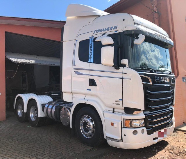 SCANIA STREAMLINE R 440 6X2 ANO 2014 AUTOMÁTICO, C/ RETARDER