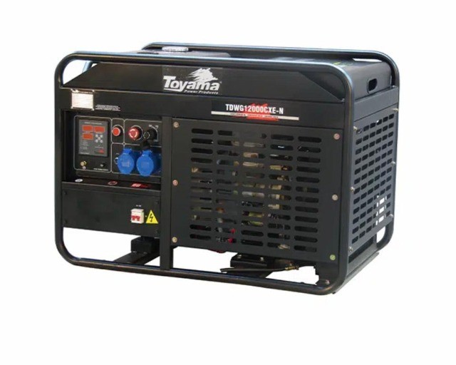 Gerador a Diesel 10 kva Toyama TDWG12.000CXE-N 110/220V  - Foto 4
