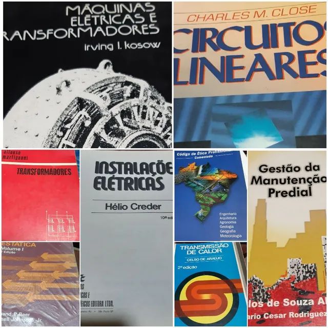 8 Livros de engenharia elétrica