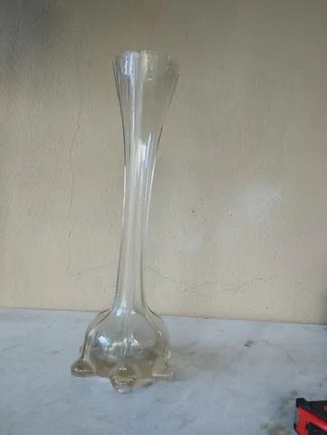 Vaso de vidro antigo  - Foto 2