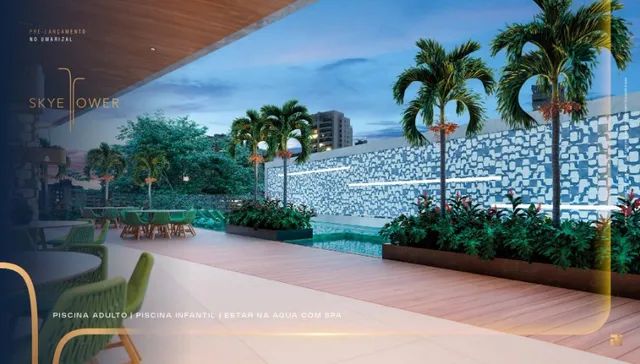 Skye Tower - Umarizal Studio Compacto de Luxo em Belém - Foto 5