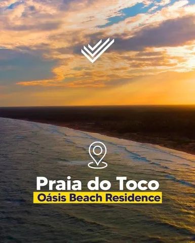 Pé na Areia com 330m Beira Mar - Oásis Beach Residence