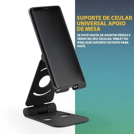 Suporte dobrável para celular universal barato - Foto 5