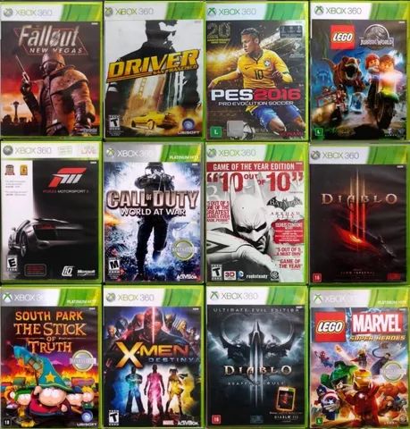 Jogos Xbox 360 originais - Videogames - Dezoito do Forte, Aracaju  1254670287