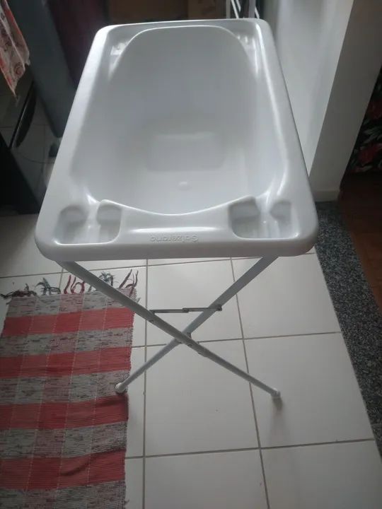 Banheira para Bebê - semi nova  - Foto 3