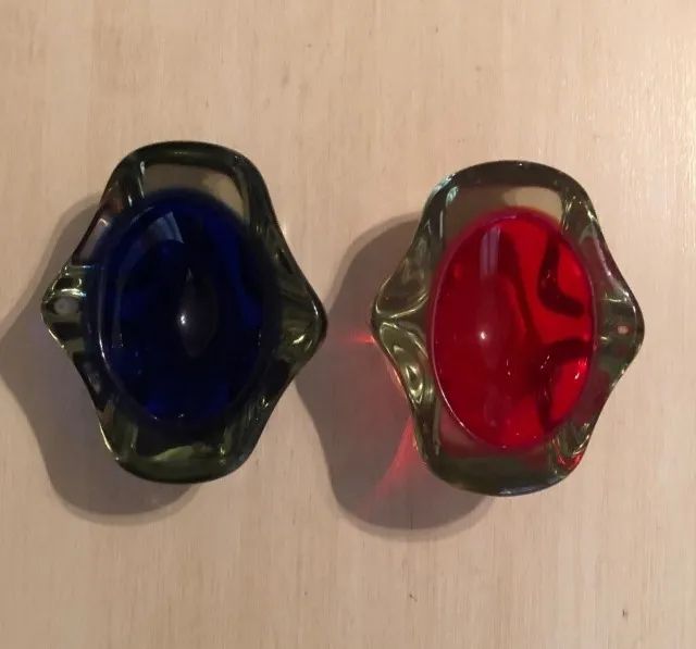 2 cinzeiros de vidro em santa cruz do sul