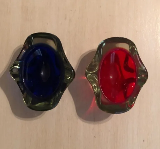 2 cinzeiros de vidro em santa cruz do sul