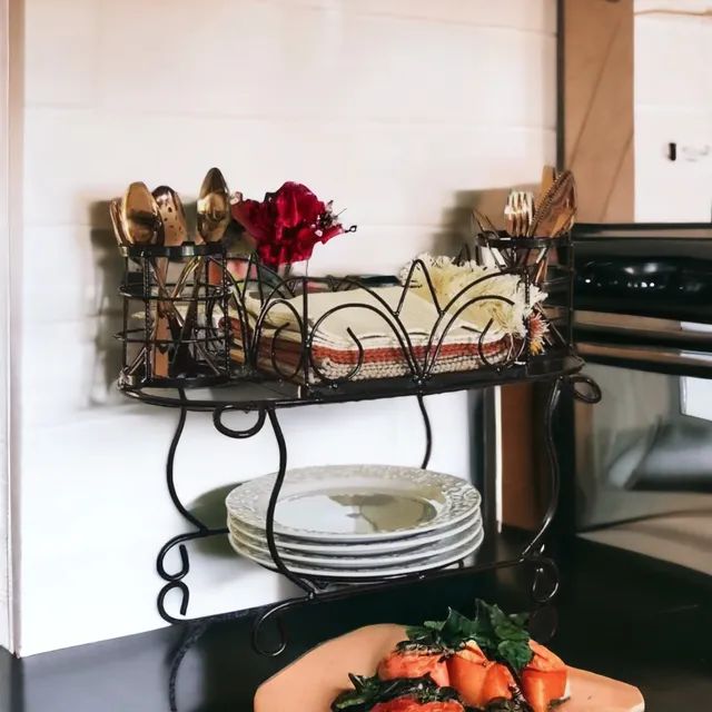 Prateiro de mesa rústico  - Foto 2