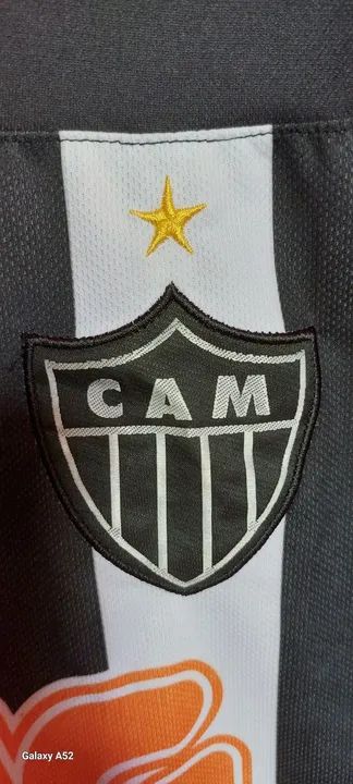 CAMISA DO GALO MINEIRO SEMI NOVA (tamanho M) USADA em boas condições.  - Foto 3