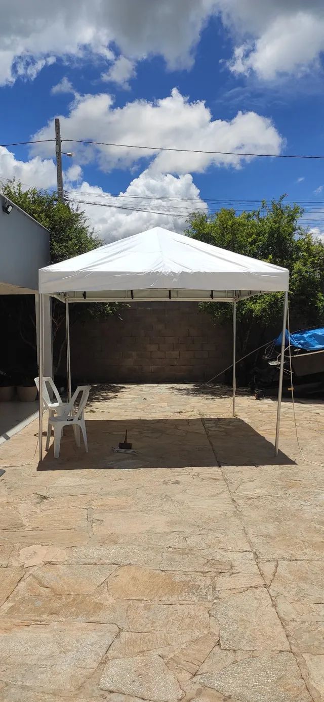Tenda 3x3 piramidal tubular - Foto 2