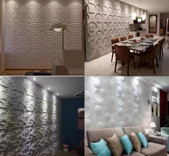 Placas de gesso  para Decoração de Parede