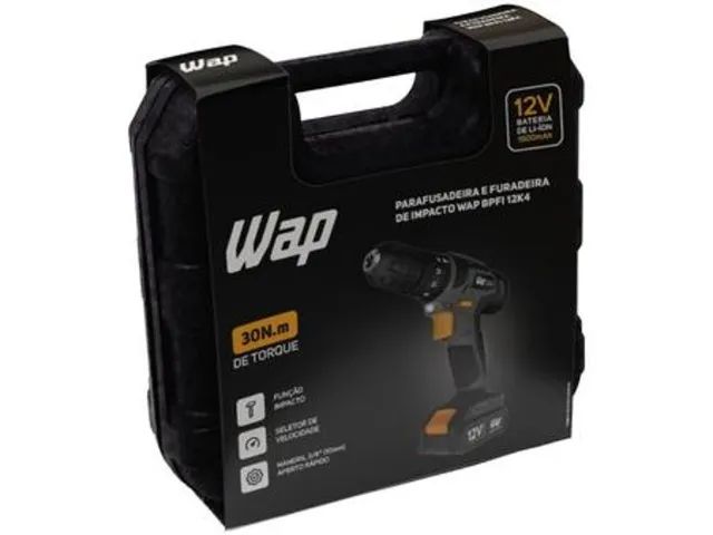 Parafusadeira E Furadeira A Bateria 12v Wap Li-Ion - Foto 3