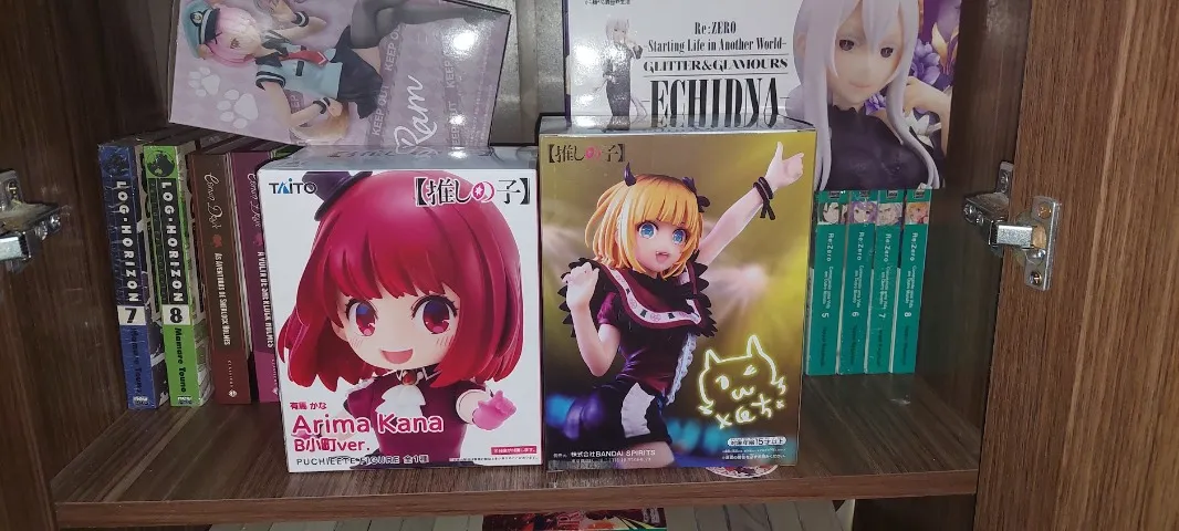 Figures Oshi no Ko, Re:Zero, Haruhi - Taito, Bandai, Furyuu, Wave - Leia a descrição