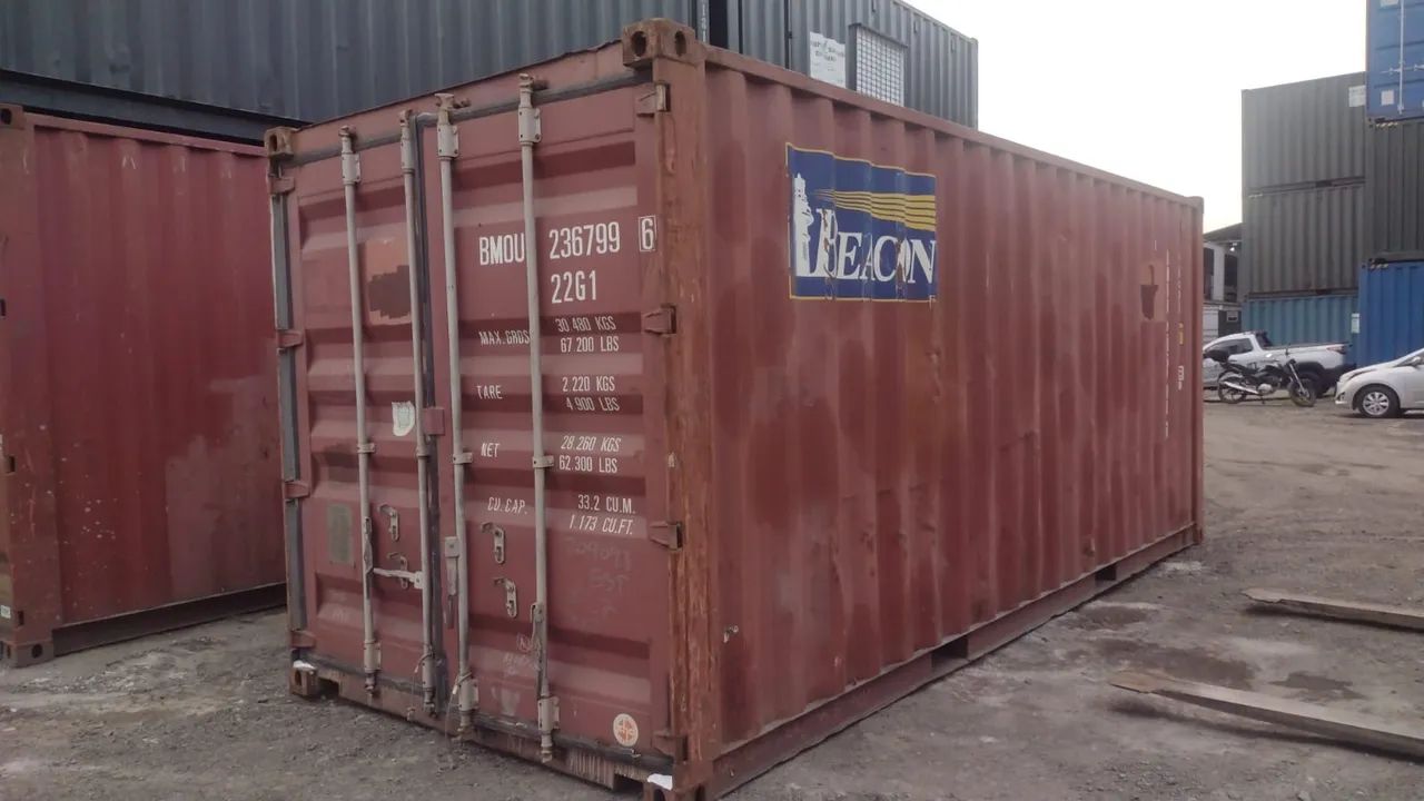CONTAINER MARITIMO 6 METROS ( 20 PÉS) E 12 METROS ( 40 PÉS) - Foto 6