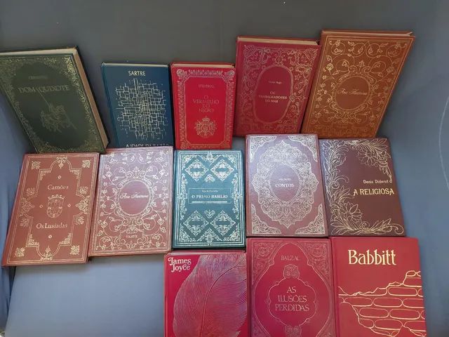 Coleção de livros clássicos capa dura - Foto 3