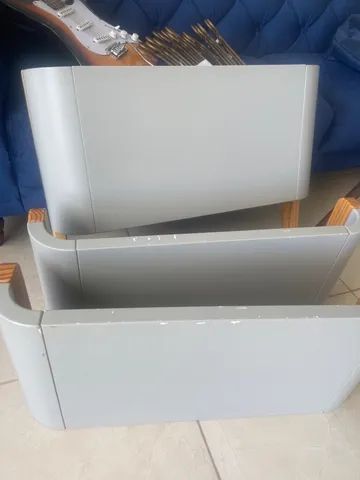 Berço Evolutivo BO 3 em 1 Cinza e Branco! - Foto 5