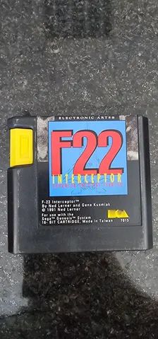 Jogo cartucho F22 Sega Genesis  - Foto 3
