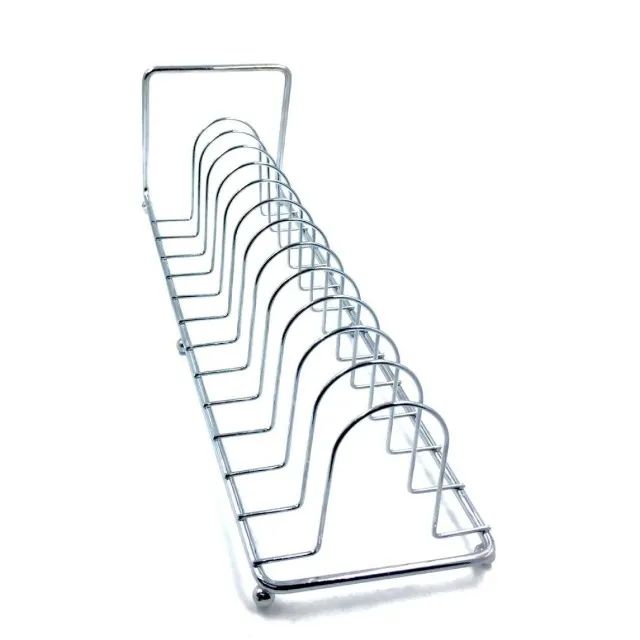 Escorredor e Organizador de Pratos 12 Lugares em Inox - Foto 5