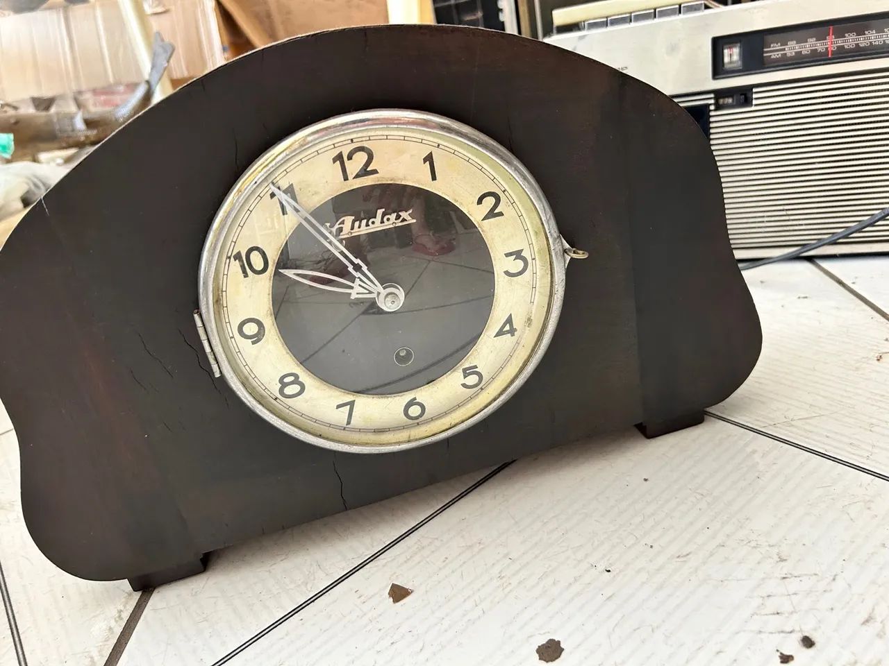 Relógio de mesa audax 