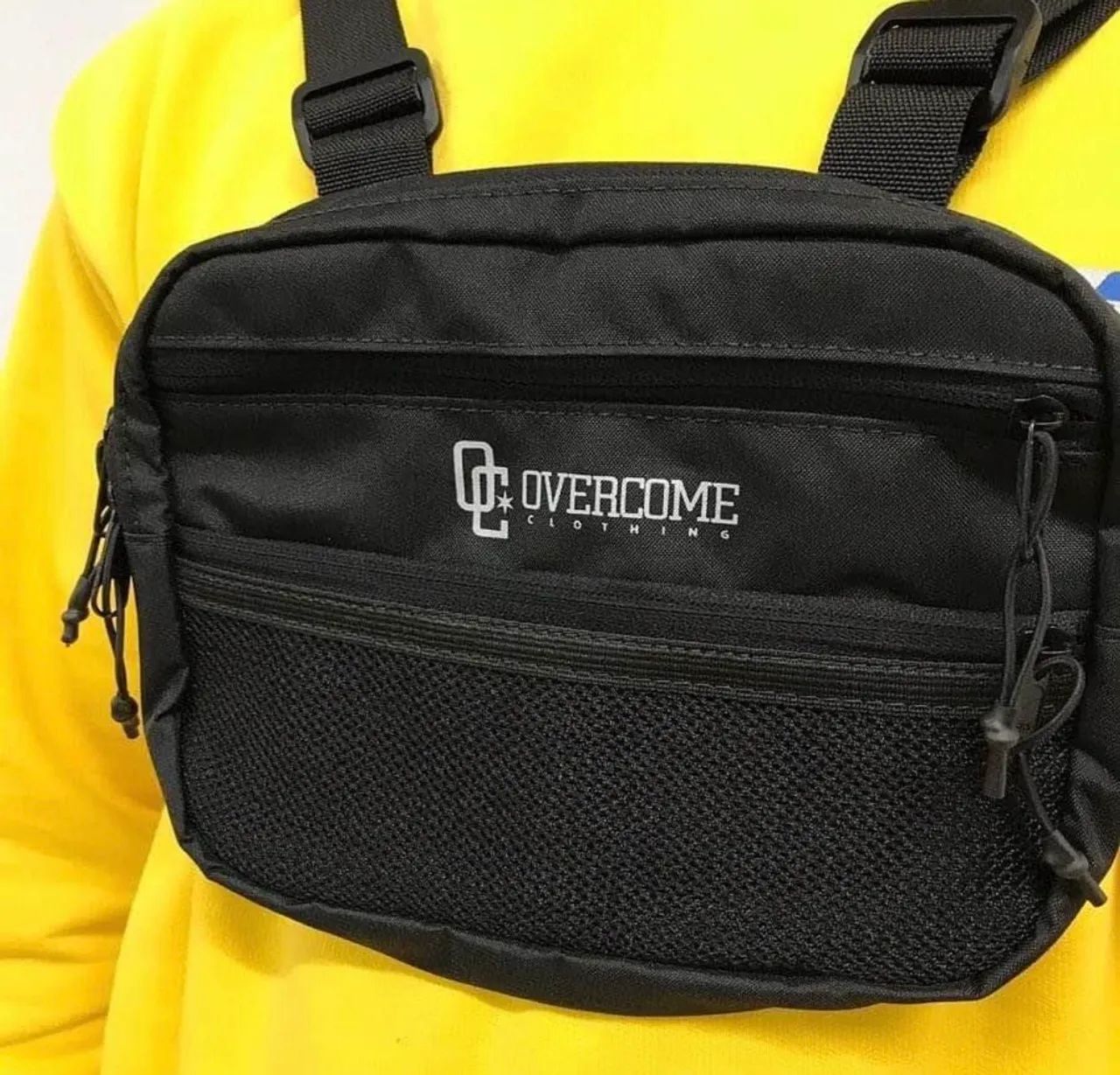 Bolsa de Peito Preta OverCome - Foto 3