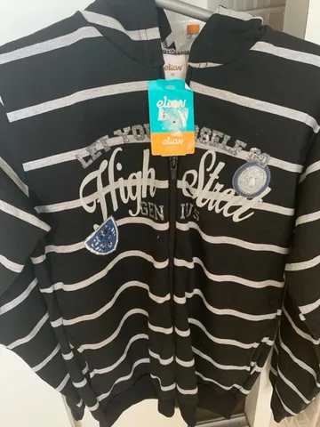 Linda jaqueta infantil flanelada Nova