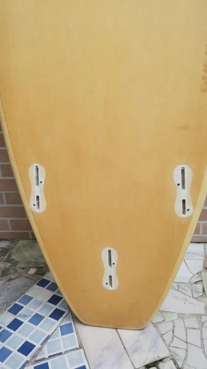 Prancha PowerLight 5'11 Modelo FD com quilhas Kinetic Racing - Foto 3