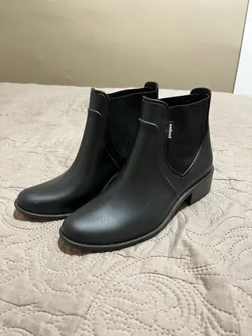 Bota Chelsea Colcci Cano Baixo Preta Tamanho 39/40