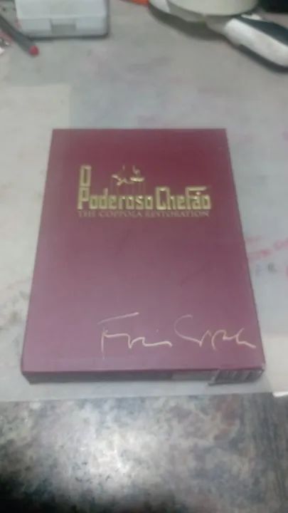 DVD original trilogia o poderoso chefão em perfeito estado