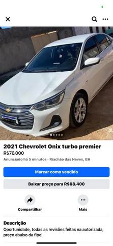 sedãs CHEVROLET flex 2020 Usados e Novos em Vitória da Conquista, BA