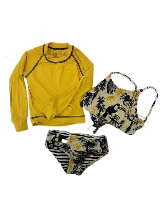 Moda Praia - Conjunto Infantil Menina - UV Line - 2T