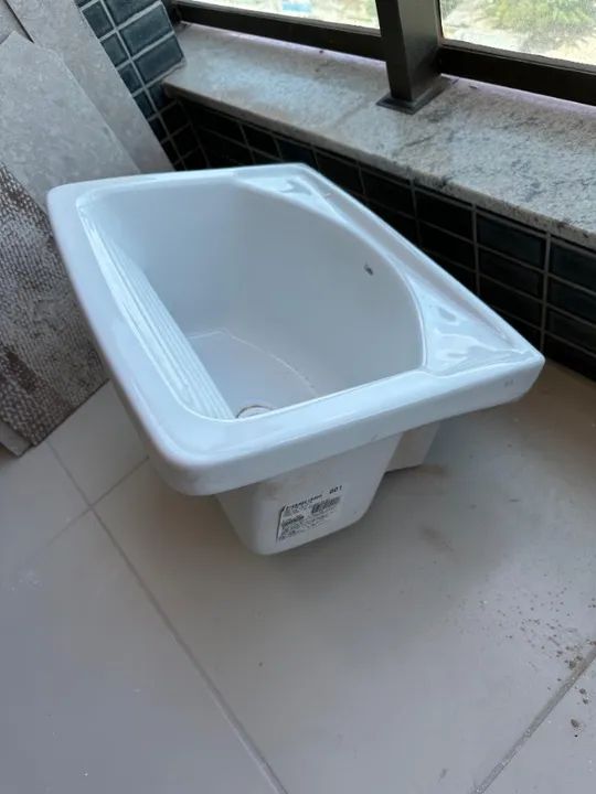 Tanque 20L branco Celite nunca usado - Foto 3