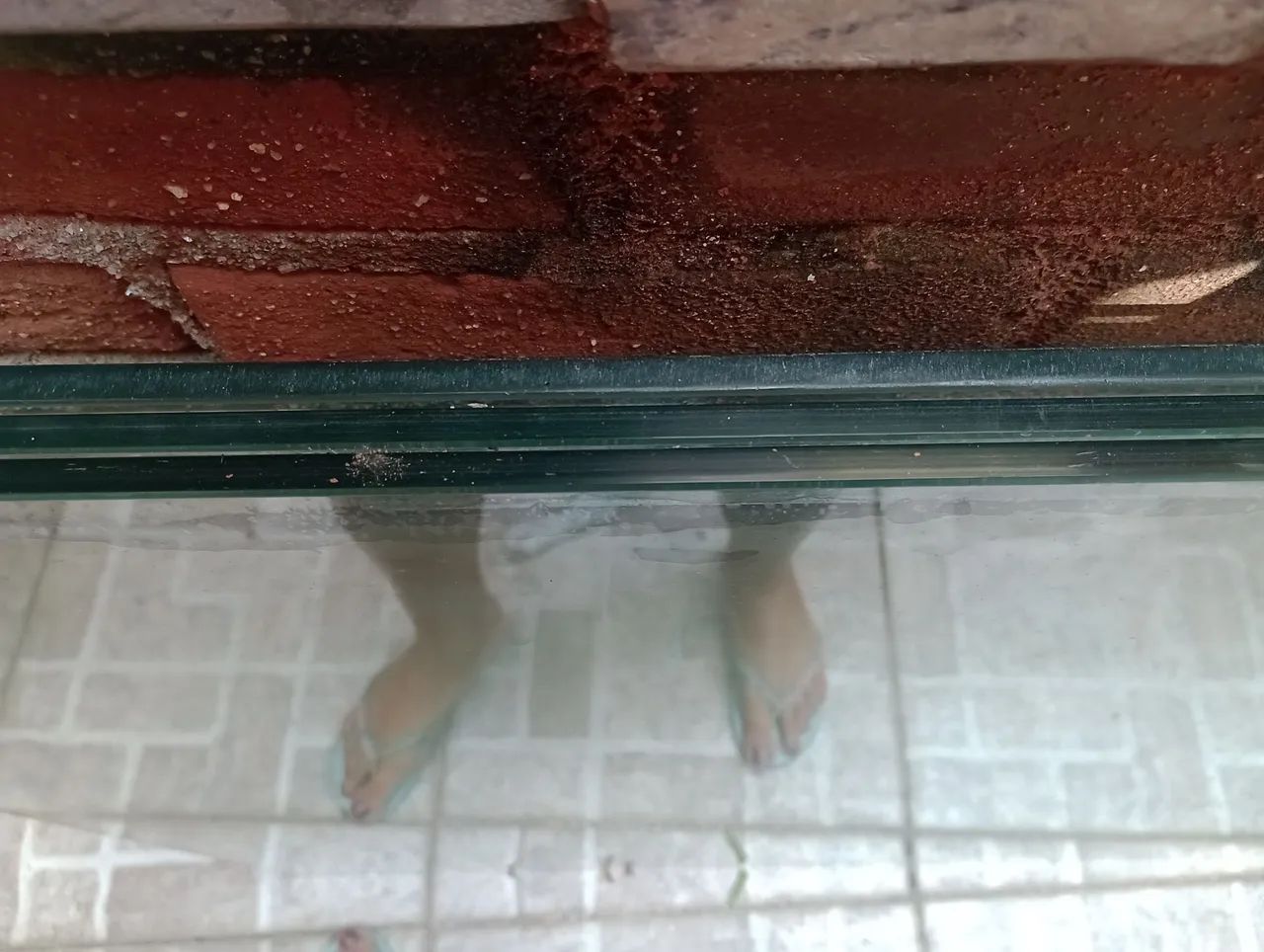 Vidro para mesa quadrada 40x80