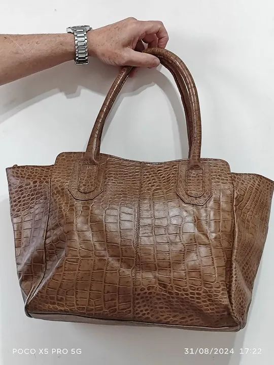 BOLSA DE COURO MR. CAT - Foto 3