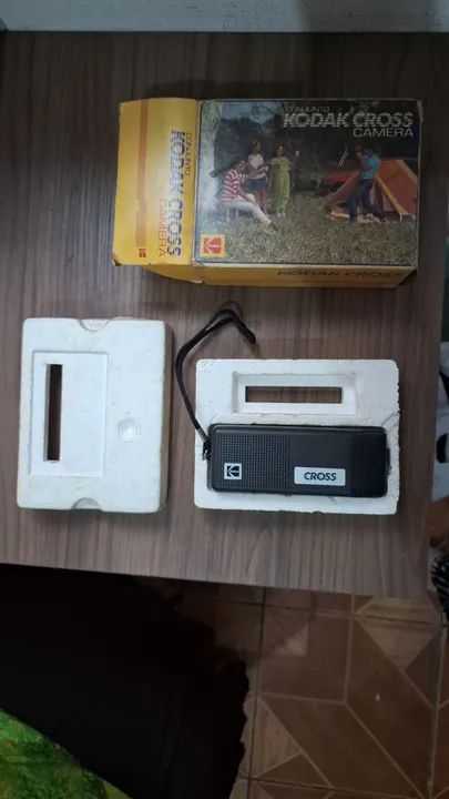 Câmera Kodak Cross - anos 90