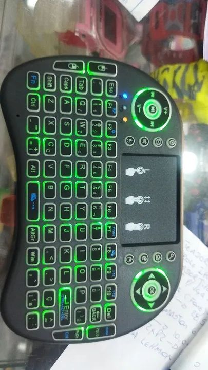 teclado e mouse sem fio
