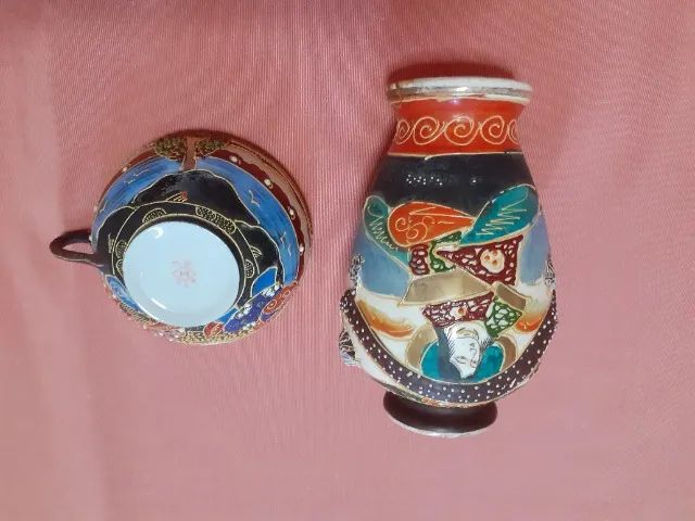 Vaso Satzuma e Xícara - Foto 4