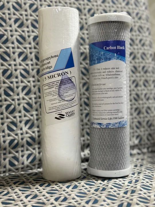 Filtro de água para purificador - 5 micra e bloco de carbono