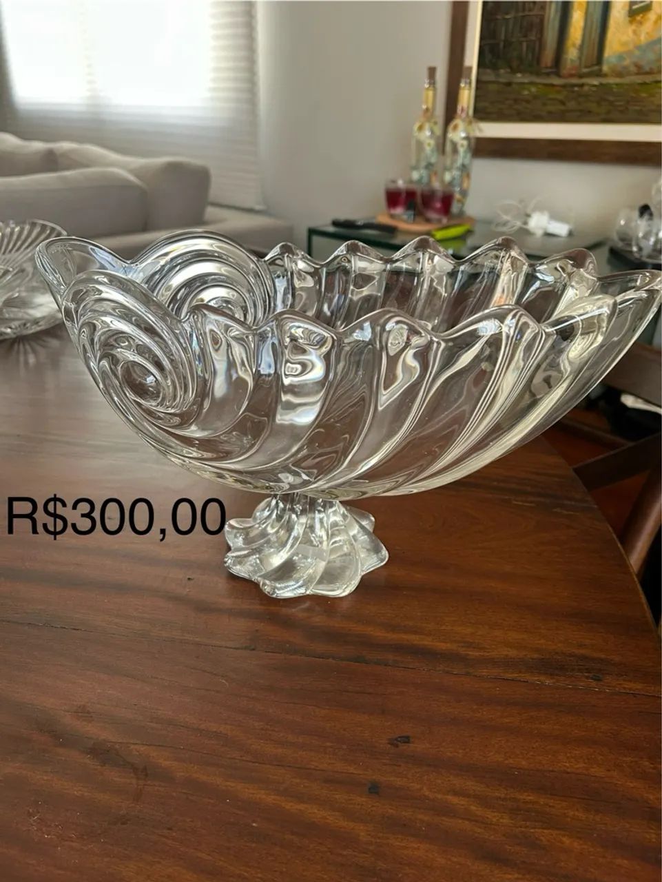 Bowl de Cristal Transparente