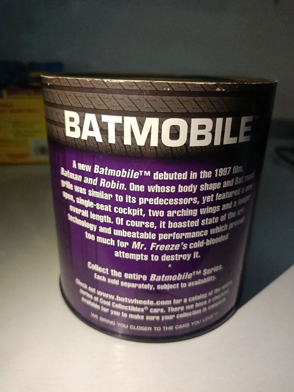 Hot Wheels Batman Batmóbile Batmóvel 1/64 - Foto 4
