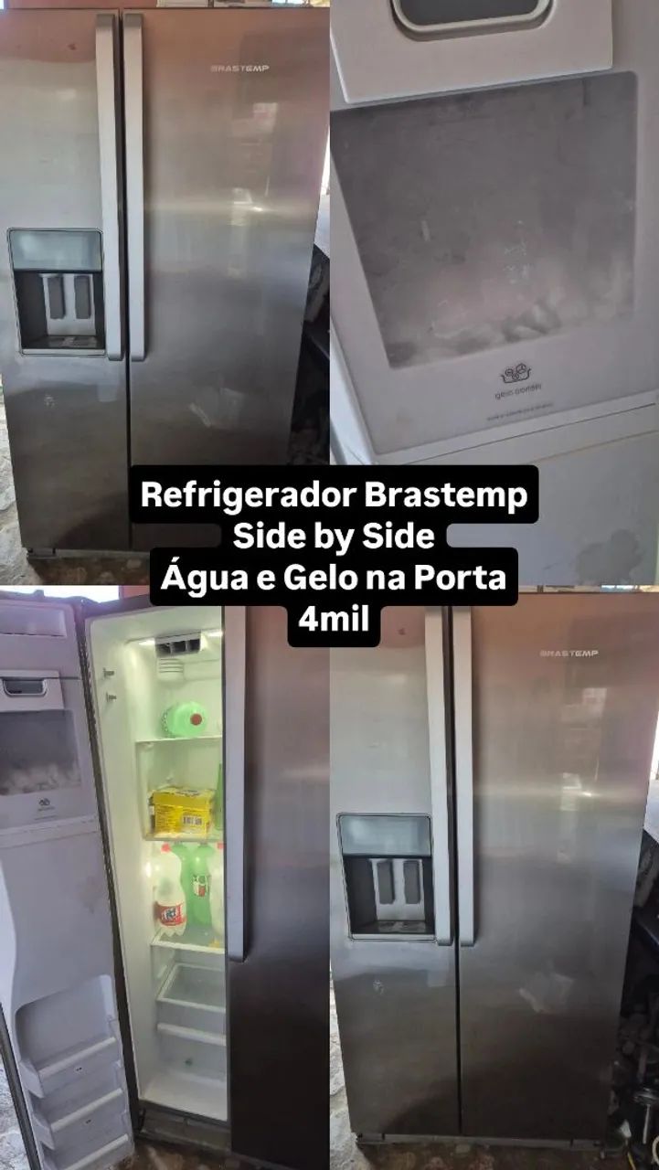 Geladeira Brastemp Side by Side - Foto 6